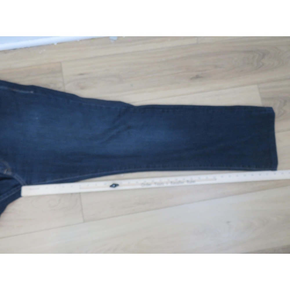 34 Heritage Jeans Mens 36x34 Blue Dark Wash Charisma Classic Fit Stretch Denim - Picture 11 of 12